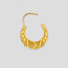 22K Gold Men's Nattiyan Earring