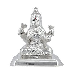 Silver Lakshmi Maa Idol
