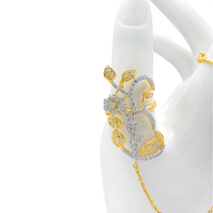 22K Gold Enchanted Vinel Finger Ring