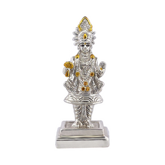 Silver Swaminarayan Idol