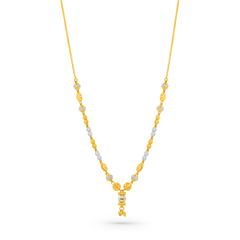 22K Gold Radiant Gold Necklace