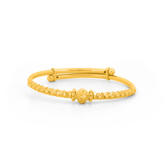22K Gold Baby Graceful Bangles