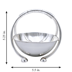 Silver Fruit Bowl