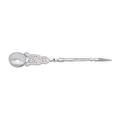 Silver Pooja Charanamrit Spoon