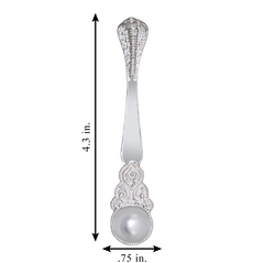 Silver Pooja Charanamrit Spoon