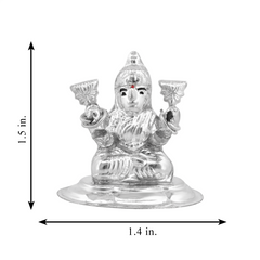 Silver Maa Lashmi Small Idol