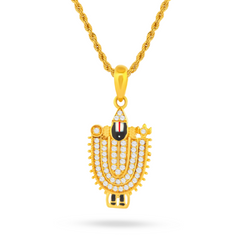 22K Gold Exquisite Lord Venkateswara Pendant