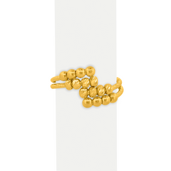 22K Gold Twist Wrap Ring
