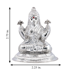 Silver Lakshmi Idol