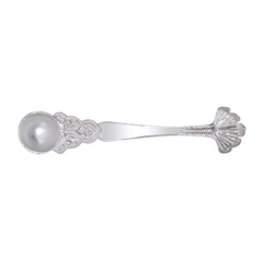 Silver Pooja Charanamrit Spoon