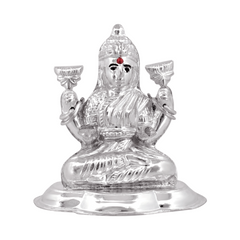 Silver Lakshmi Idol