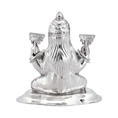 Silver Lakshmi Idol