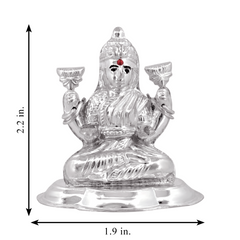 Silver Lakshmi Idol
