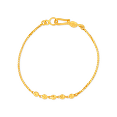 22K Gold Kids Bracelet