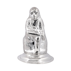 Silver Sai Baba Idol