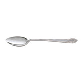 Silver Floral Motif Spoon