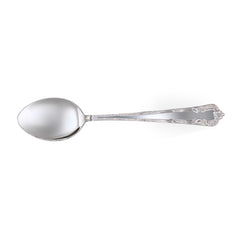 Silver Floral Motif Spoon