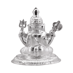Silver Lord Ganesha Idol