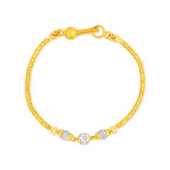 22K Gold Kids Radiant Bracelet