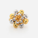 22K Gold Radaint SunFlower Ring