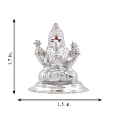 Silver Mini Lakshmi Idol