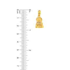 22K Gold Majestic Lord Narasimha Gold Pendant