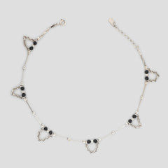 925 Silver Chain Drop Anklets