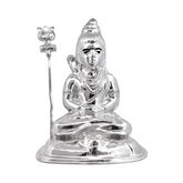 Silver Shiv Idol