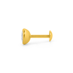 22K Gold Nose Pin