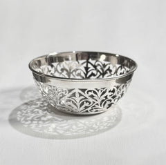 Silver Cutwork Designer Bowl