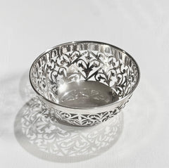 Silver Cutwork Designer Bowl