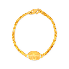 22K Gold Kids Classic Bracelet