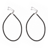 Silver Beaded Nazariyas Bracelets - Set of 2