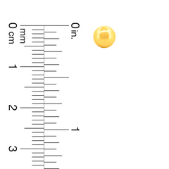 22K Gold Sleek & Stylish Stud Earrings