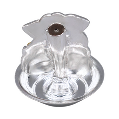 Silver Ganesha Incense Holder