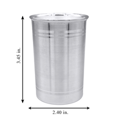 Silver Striped Glass