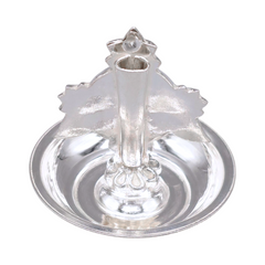 Silver Chakra Incense Holder