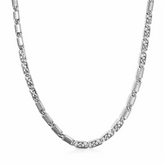 925 Silver Diamond-Cut Link Chain - 22"
