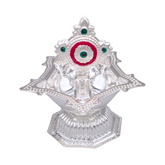 Silver Chakra Panch Mukh Oil Lamp
