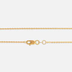 22K Gold Necklace Chain - 20"