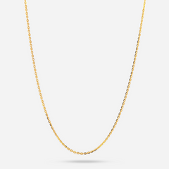 22K Gold Necklace Chain - 20"