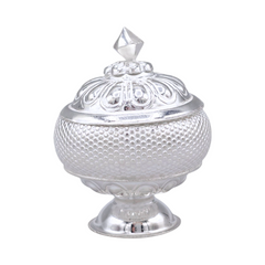 Silver Elegant Kumkum Box