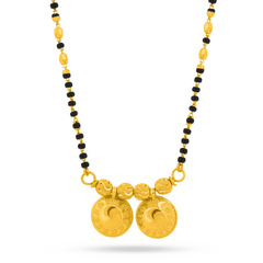 22K Gold Elegant Mangalsutra Necklace
