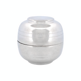 Silver Minimalist Storage Container