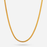 22K Gold Foxtail Dragon Chain - 14"
