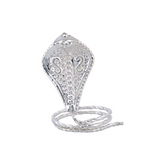 Silver Naga Serpent Idol