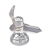 Silver Shiva Lingam Naga