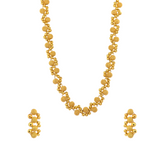 22K Gold Necklace & Earrings Set