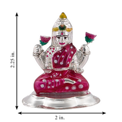Silver Lakshmi Idol