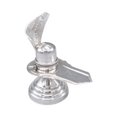 Silver Shiva Lingam Naga